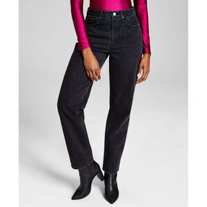And Now This Now This Womens Ultra High Rise Straight Jeans